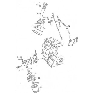 Кронштейн масляного фильтра  ABL VW T4