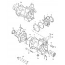Угловая передача в сборе синхро 4х4 КПП VW T4