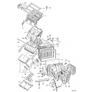 Корпус печки кондиционера VW Transporter T5